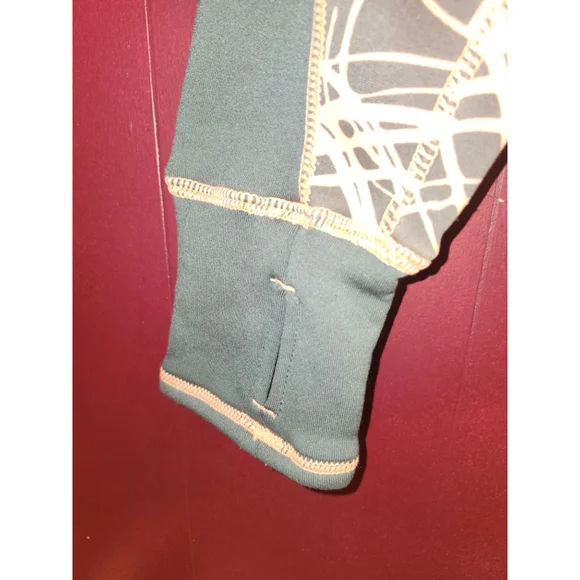 Women's Avalanche Gray & Peach Quarter-Zip Sweatshirt L - Picture 4 of 5